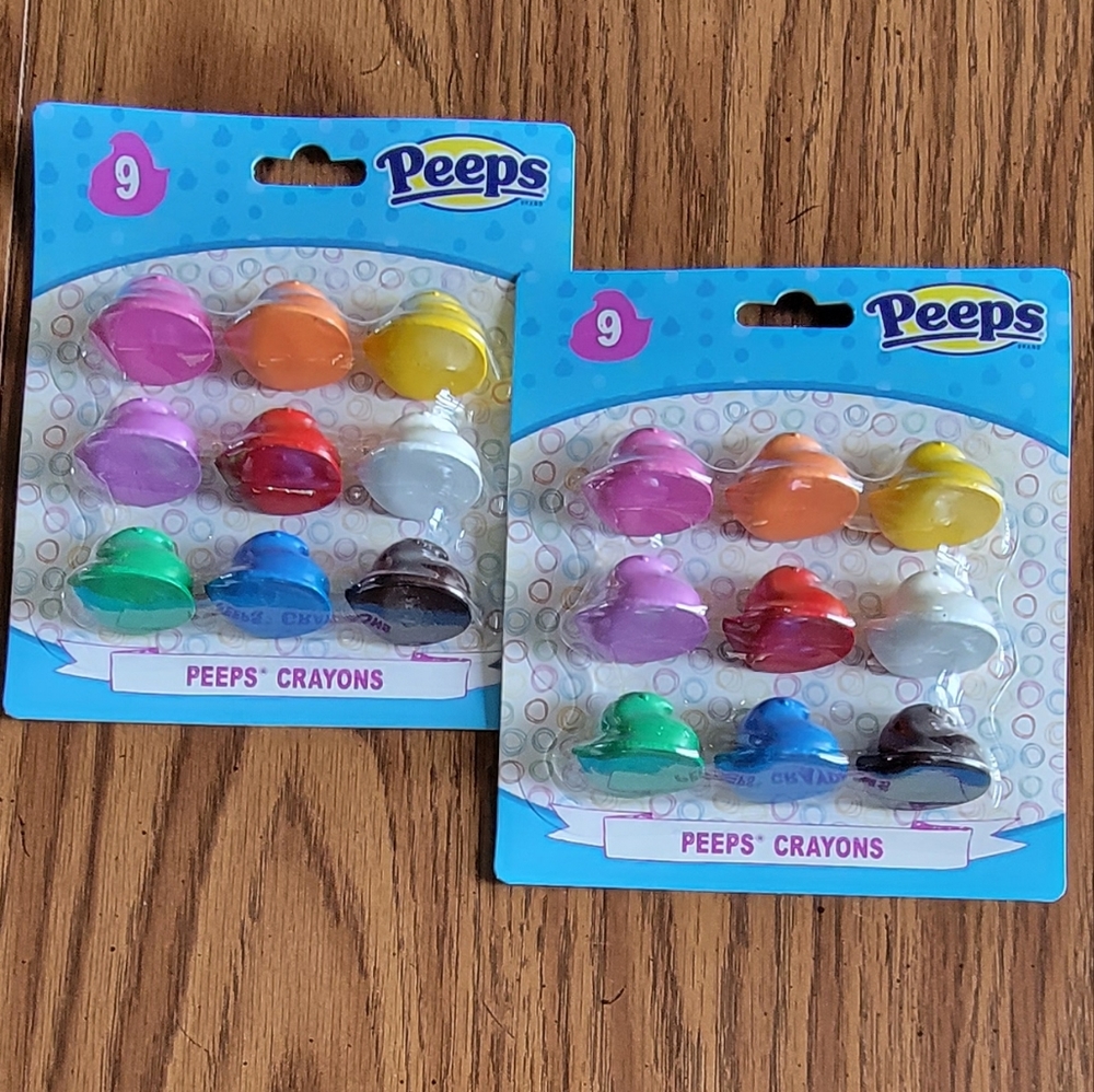 Just Born Peeps Crayons